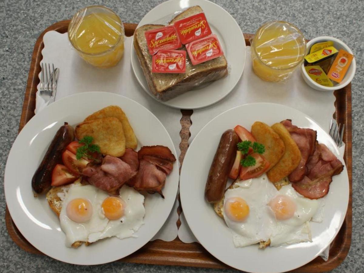 Pukekura Motor Lodge New Plymouth Kültér fotó A cooked breakfast