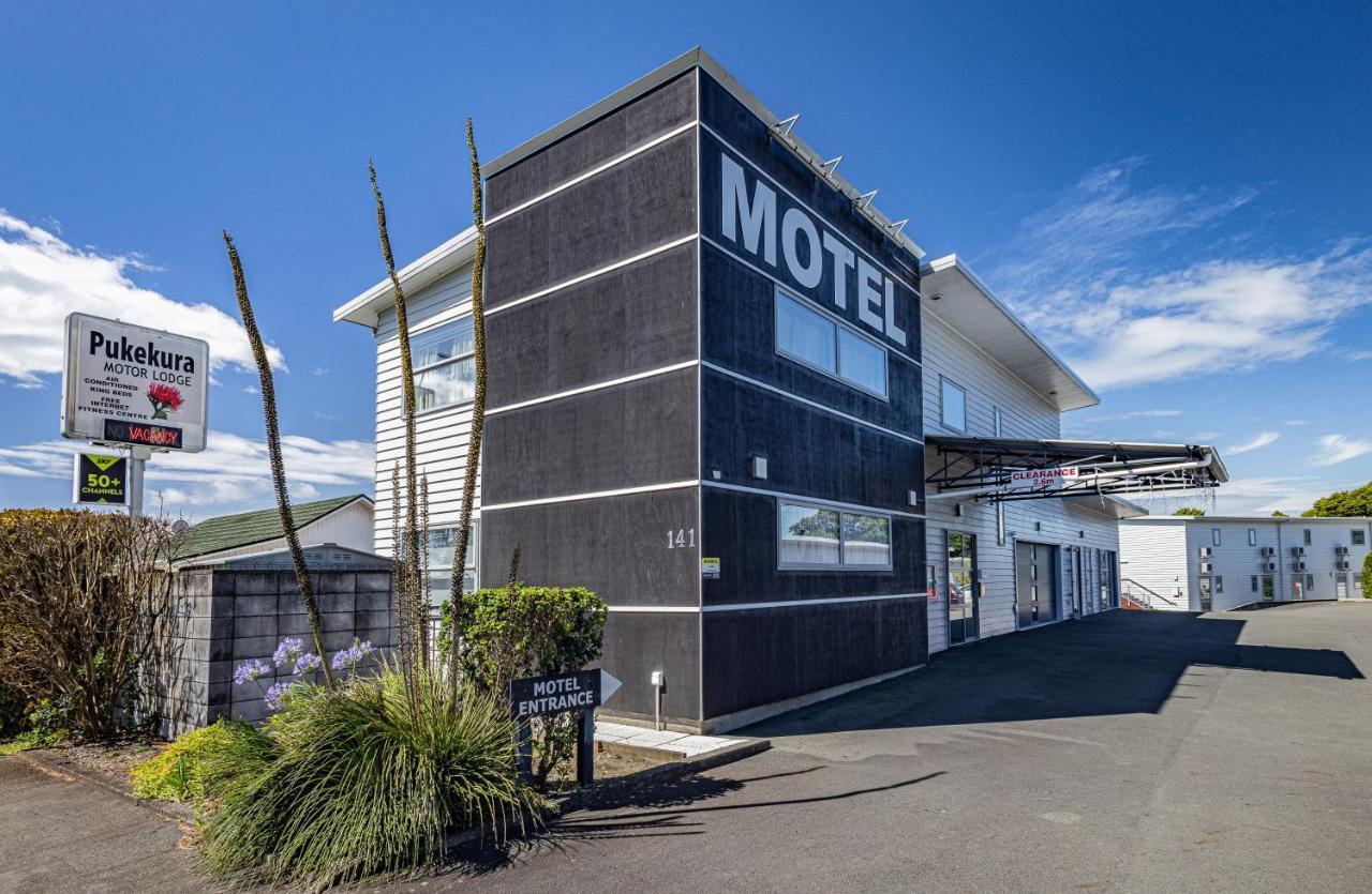 Pukekura Motor Lodge New Plymouth Kültér fotó Motel in Pukeaura, New Zealand